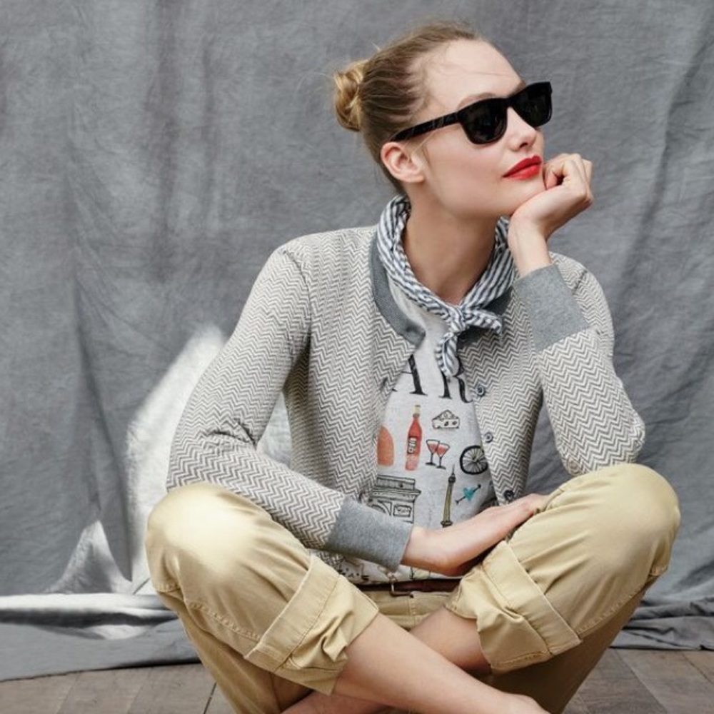 ❌SOLD❌J. Crew the Perfect Collectors Tee- Paris
